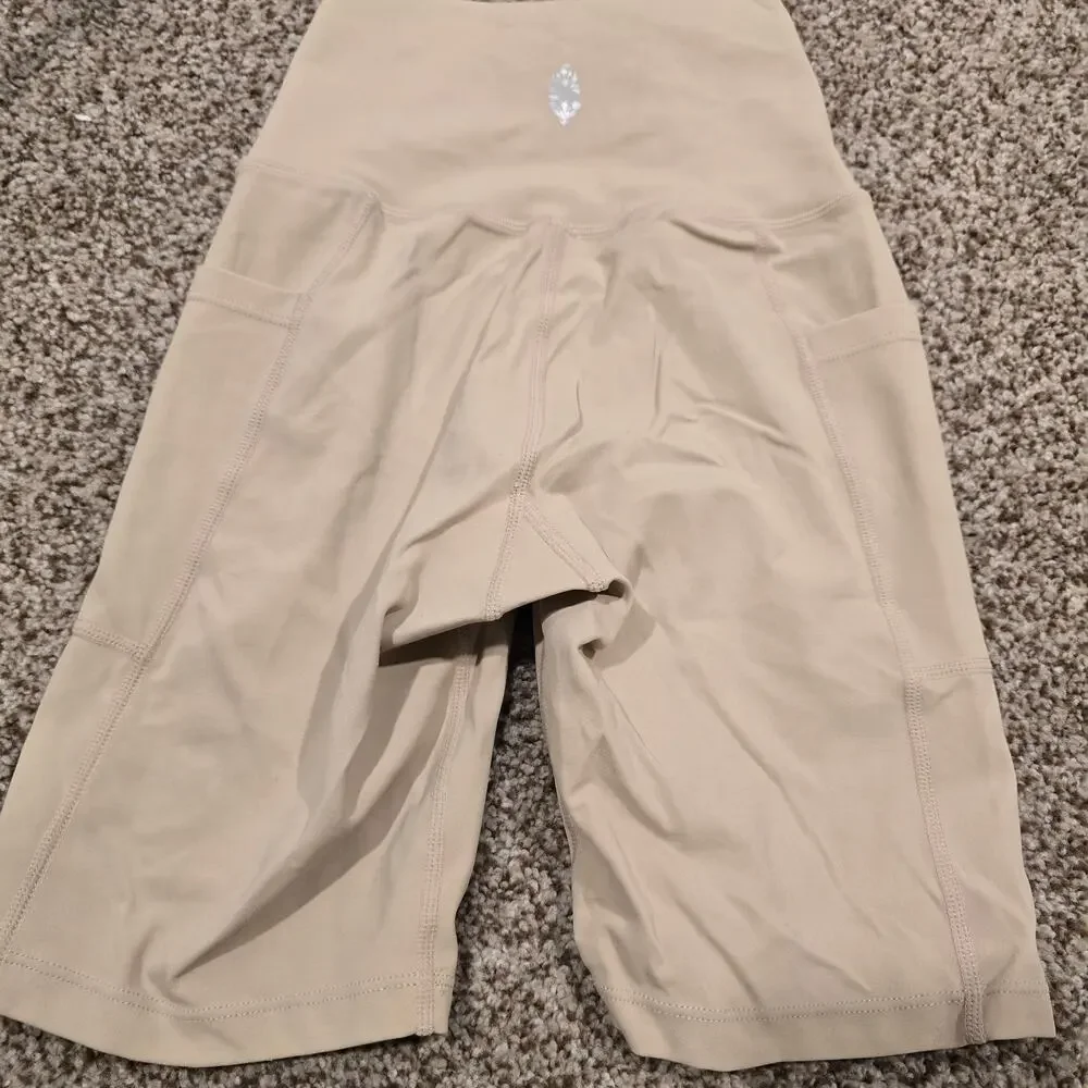 NWOT FP Movement Free People High Waist Compression Biker Shorts | Size XS